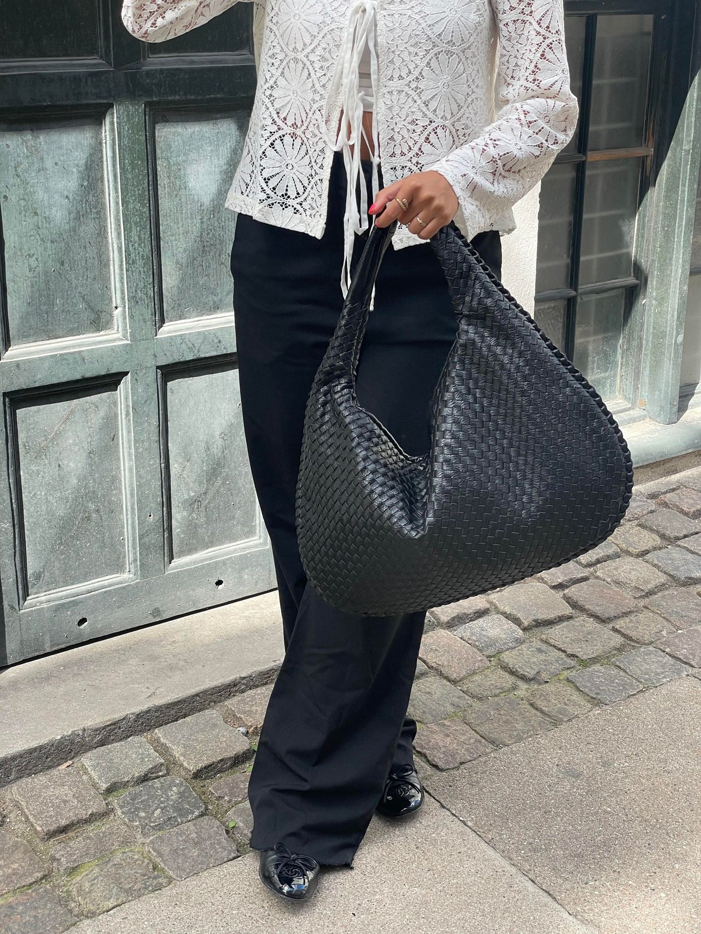 Alice™ - Trendy gevlochten tas