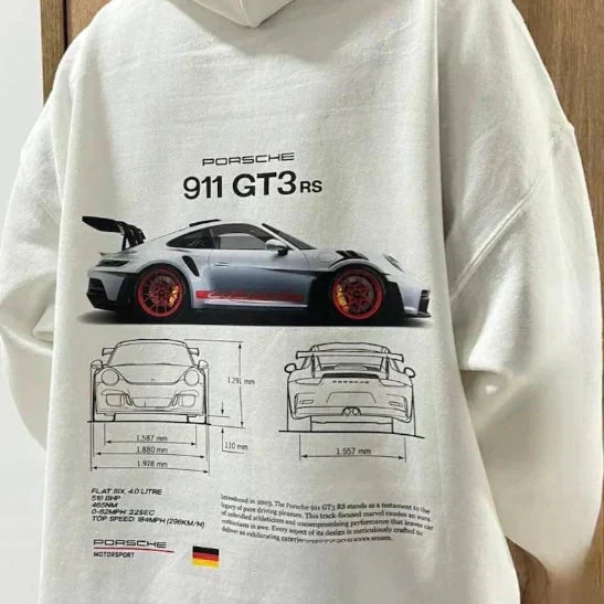 Unisex Oversized Racing Hoodie | Riley