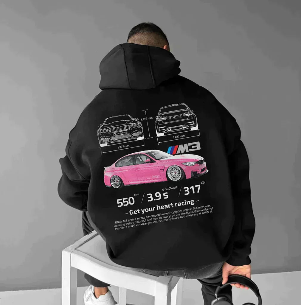 Unisex Oversized Racing Hoodie | Riley